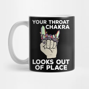 Yoga Chakra Brass Knuckles Funny Meditation Zen Statement Mug